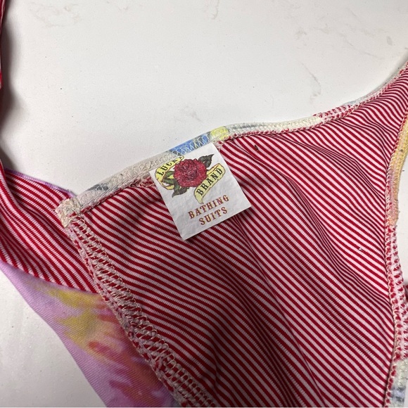 Lucky Brand Retro Pin-Up Style Bikini / Bathing Suit - Size M Top w/ Sm Bottom - Picture 5 of 17